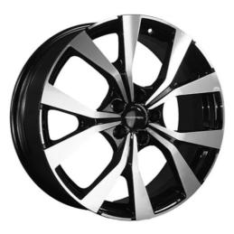 Khomen Wheels KHW1906 (Chery Tiggo 7 Pro) 7x19 PCD5x108 ET33 DIA 60.1  Black FP