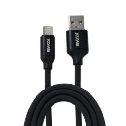 Кабель WIIIX CB110-UMU-15B микро-USB Black 1 m