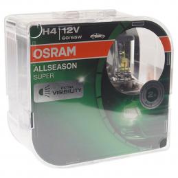 Лампа H4 OSRAM 64193ALS-HCB 60/55W 12V P43t, ALLSEASON 2шт